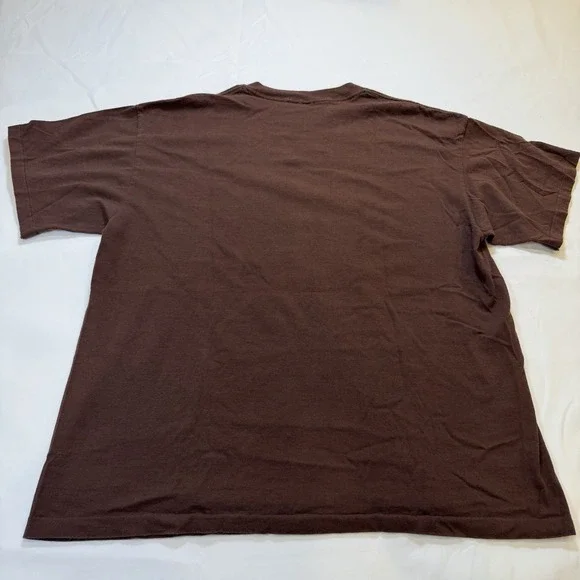 Cleveland Browns Trench T-Shirt Mens XL NFL Football Graphic Tee VINTAGE 1990's - Picture 14 of 14